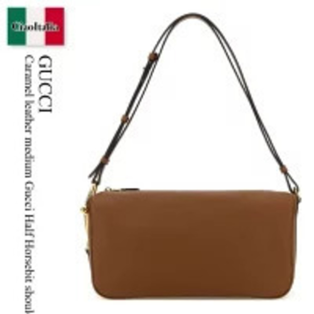 Gucci Bag Handbag Leather Half Horsebit Shoulder AAFDM Pouch